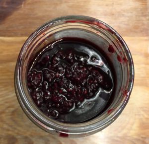 Blackberry and Damson Jam