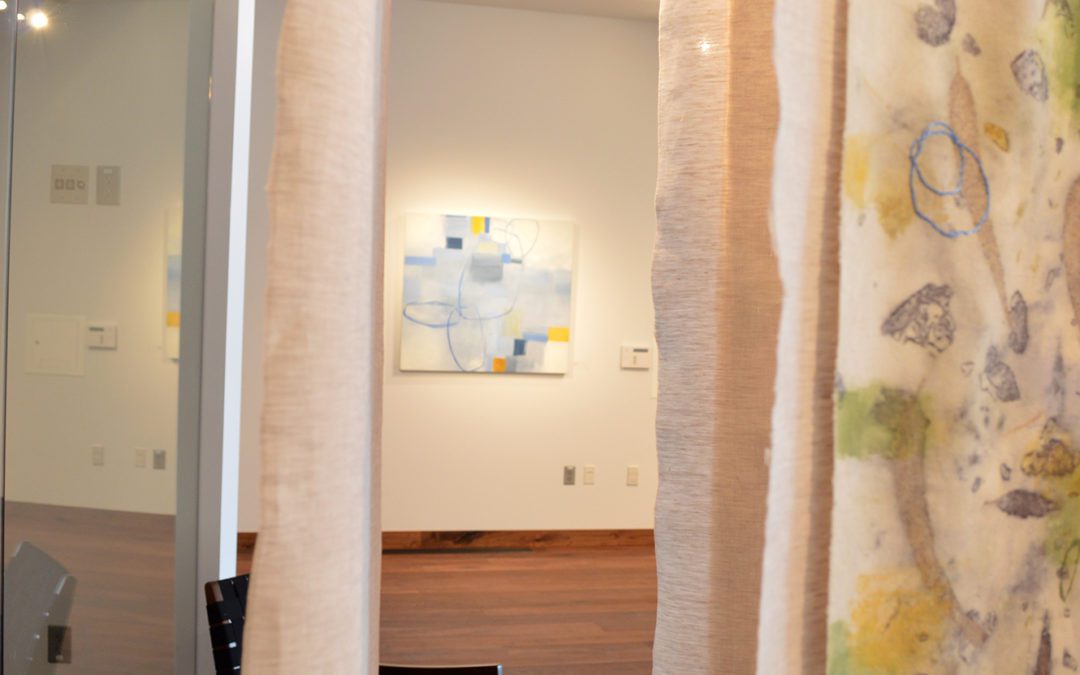 Detail of fiber art