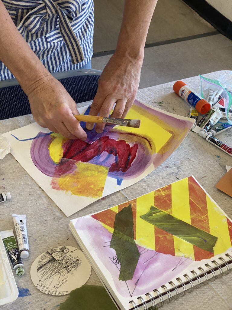 Artist at work
