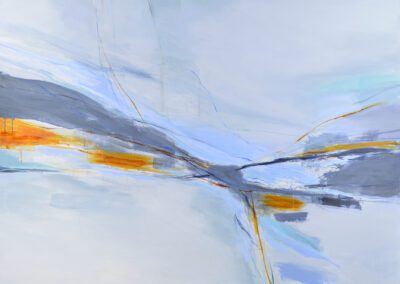 Original abstract mixed media painting by Julia Rymer