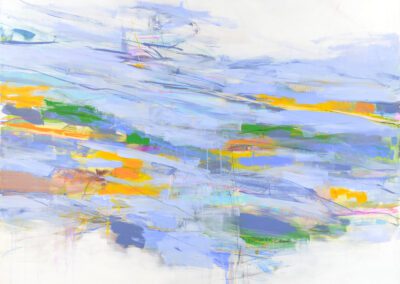 Vermissen, abstract painting by Julia Rymer Brucker